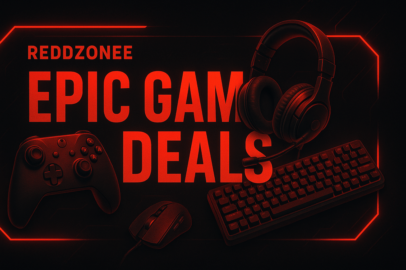 ReddZonee Epic Gaming Deals Banner